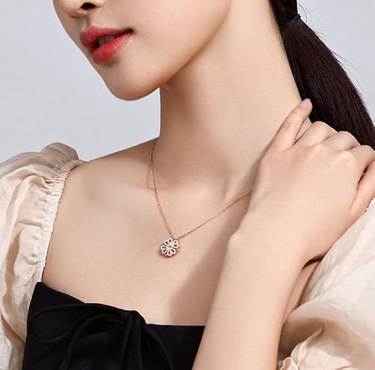 Collar Trébol de Corazones